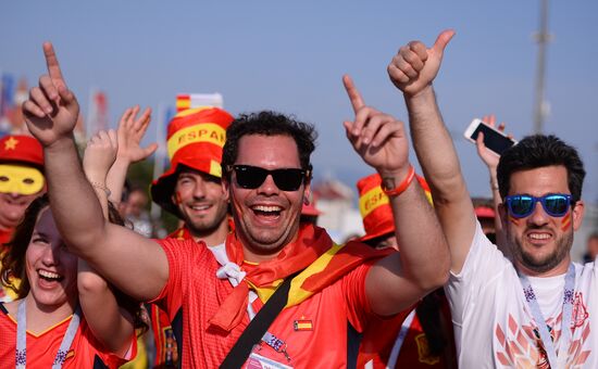 Футбол. ЧМ-2018. Матч Португалия - Испания 