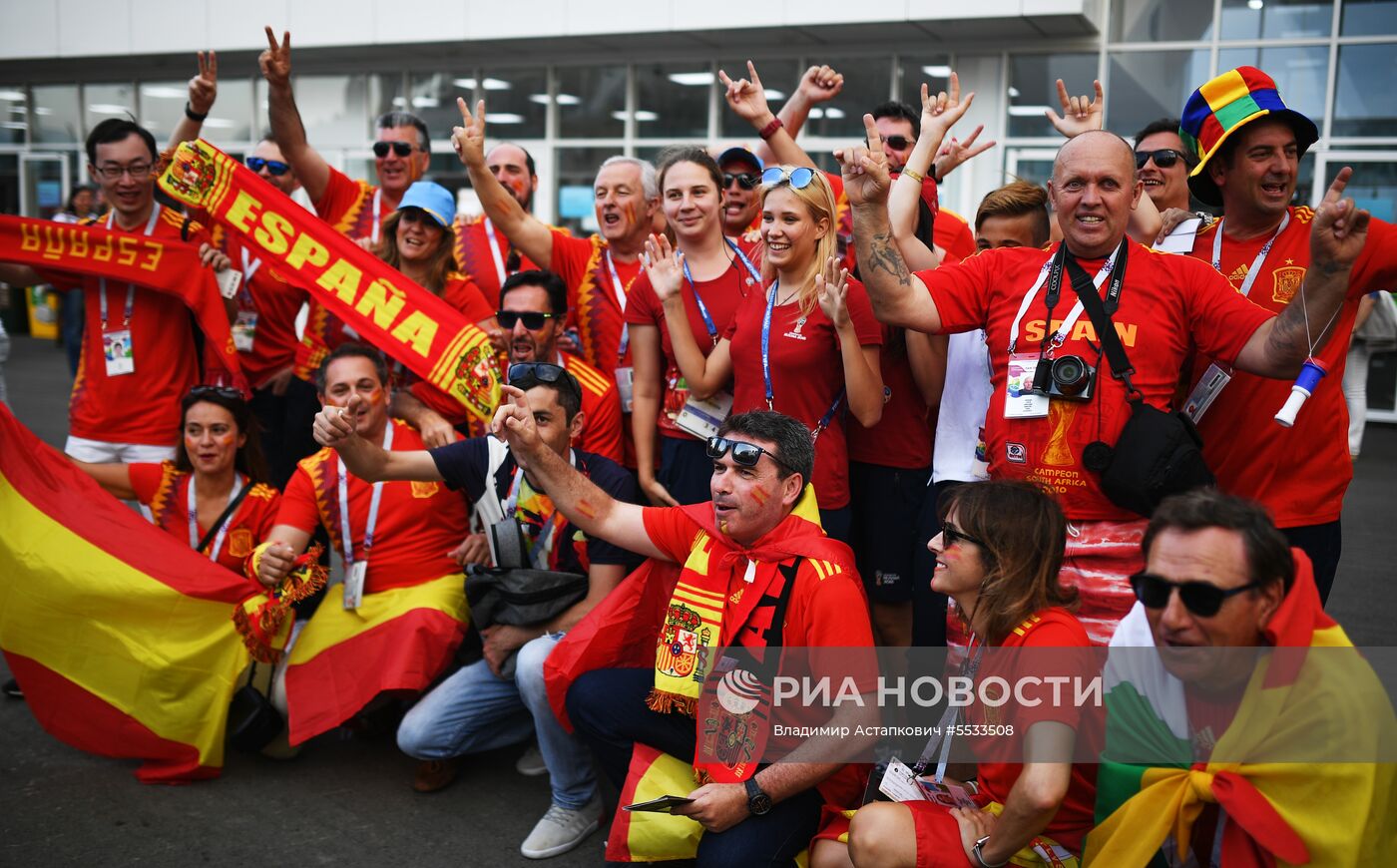 Футбол. ЧМ-2018. Матч Португалия - Испания