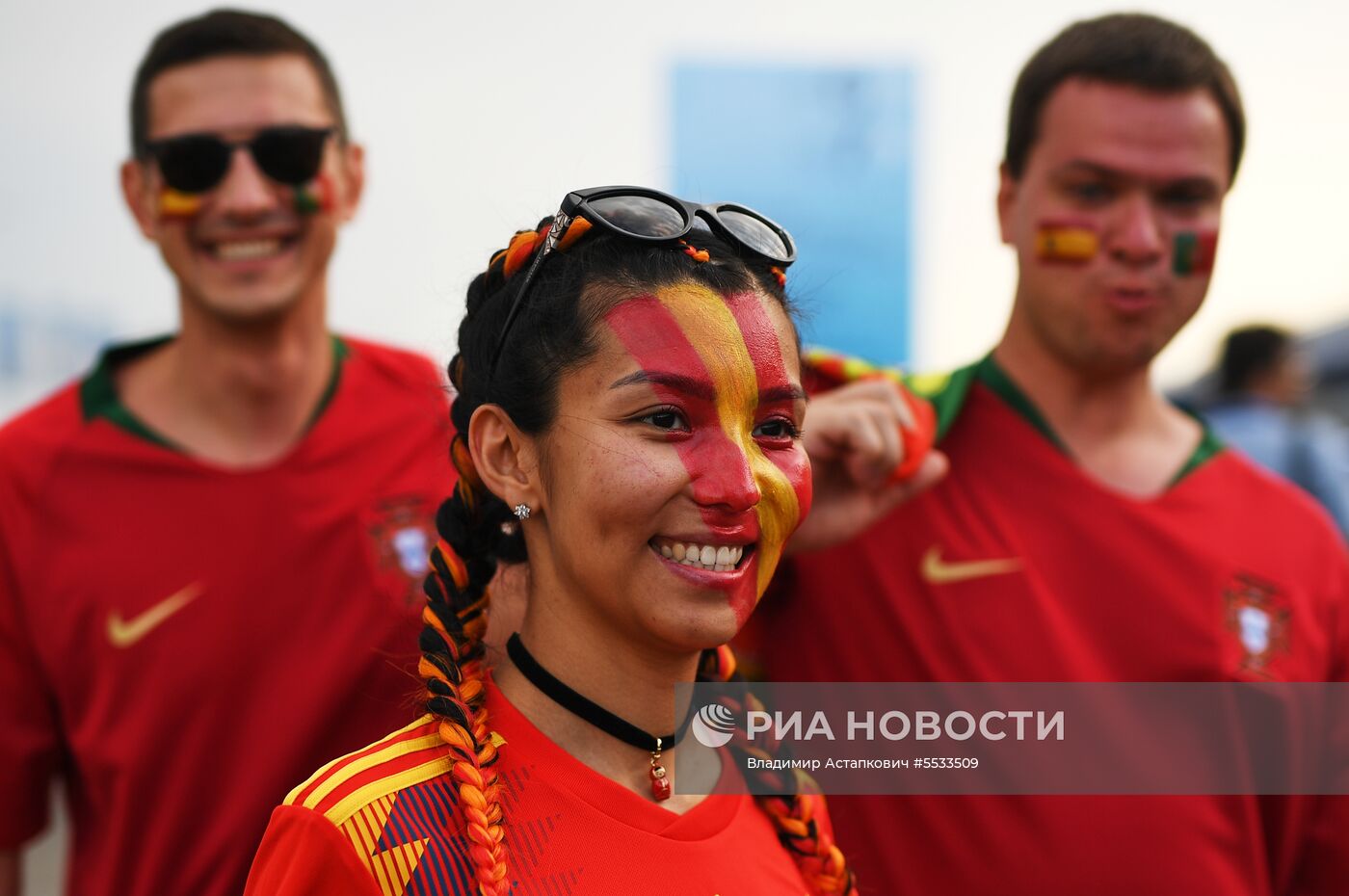 Футбол. ЧМ-2018. Матч Португалия - Испания