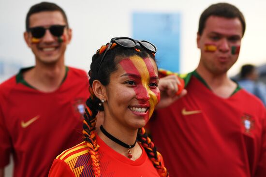 Футбол. ЧМ-2018. Матч Португалия - Испания 