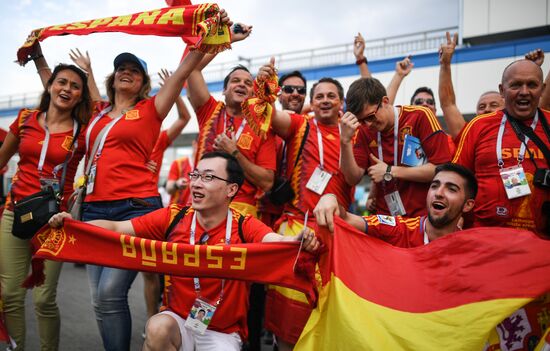 Футбол. ЧМ-2018. Матч Португалия - Испания 