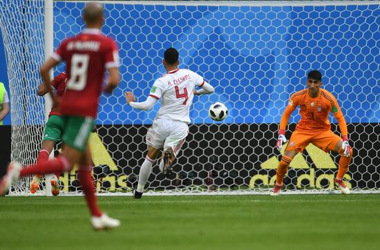 Футбол. ЧМ-2018. Матч Марокко - Иран