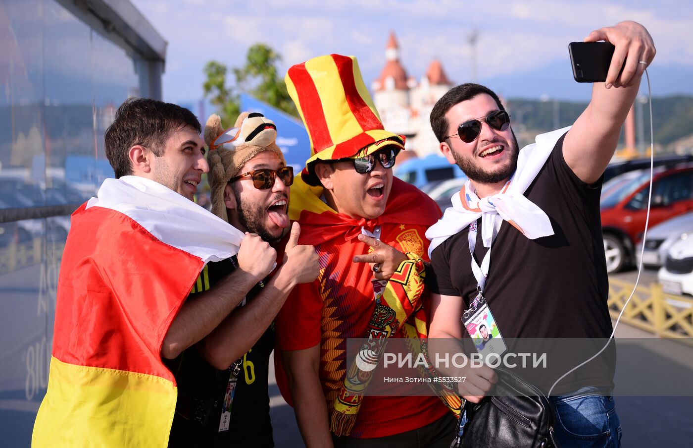 Футбол. ЧМ-2018. Матч Португалия - Испания