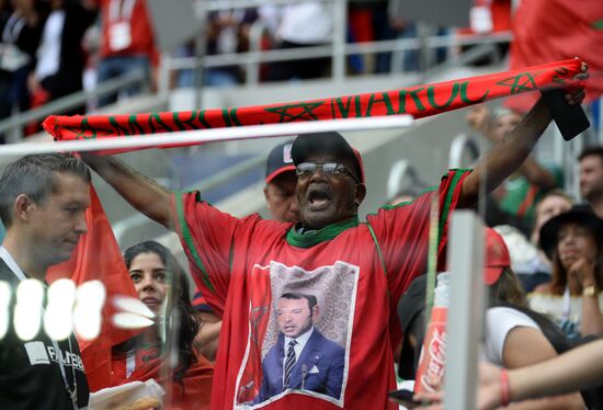 Футбол. ЧМ-2018. Матч Марокко - Иран 