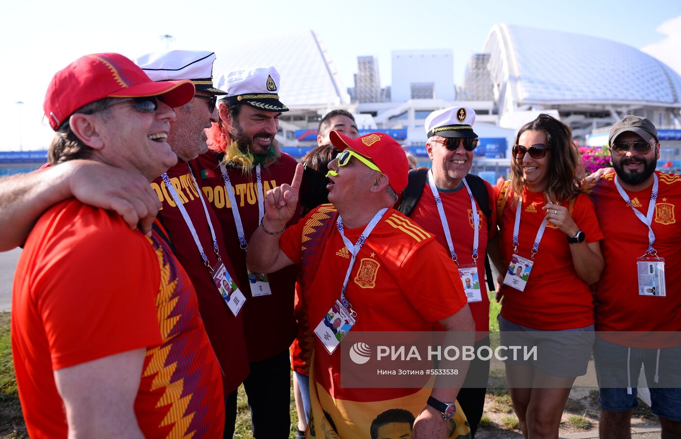 Футбол. ЧМ-2018. Матч Португалия - Испания