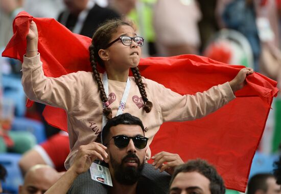 Футбол. ЧМ-2018. Матч Марокко - Иран