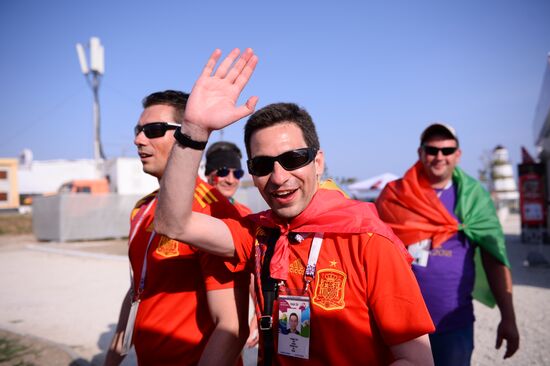 Футбол. ЧМ-2018. Матч Португалия - Испания 