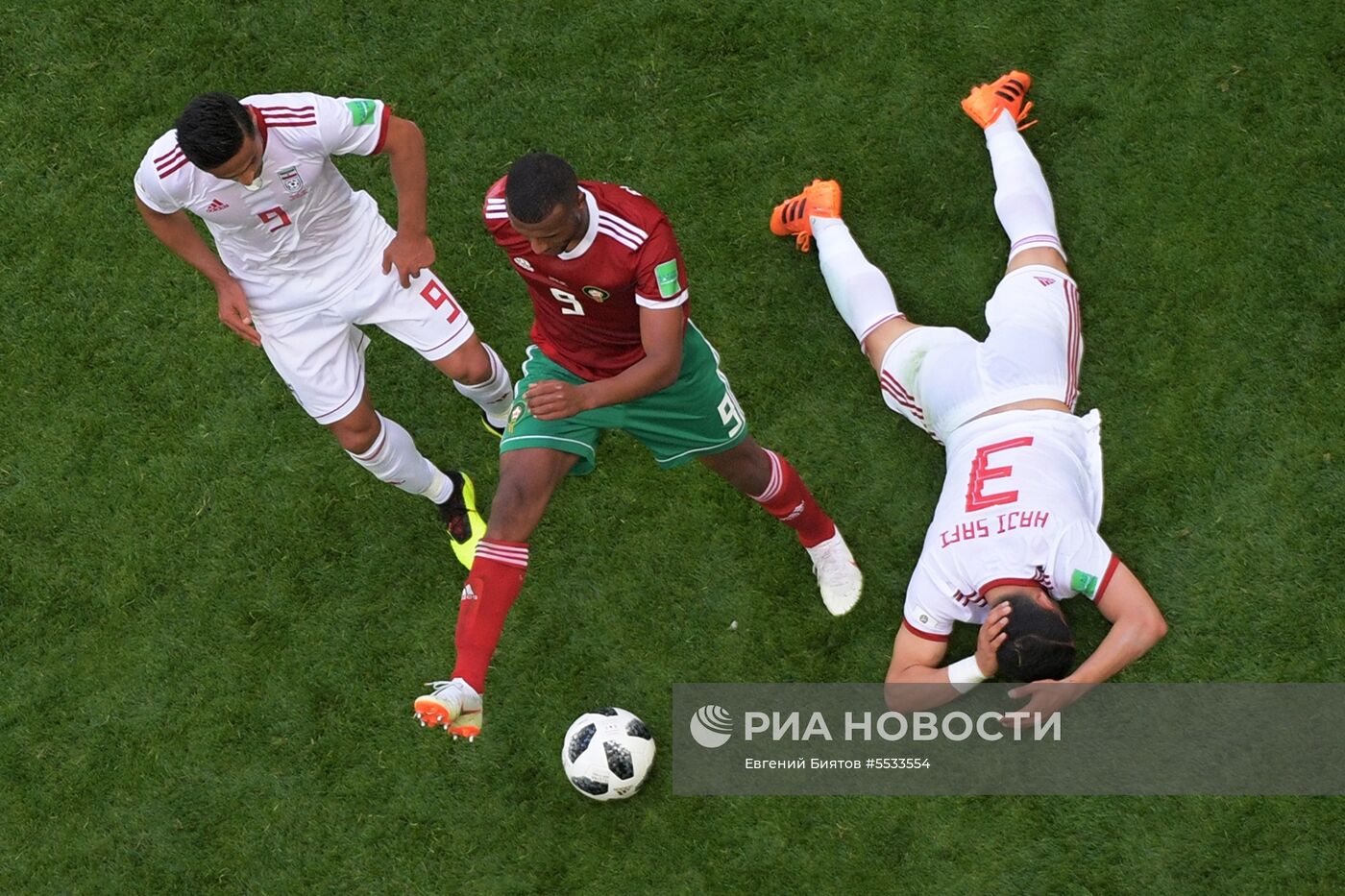 Футбол. ЧМ-2018. Матч Марокко - Иран
