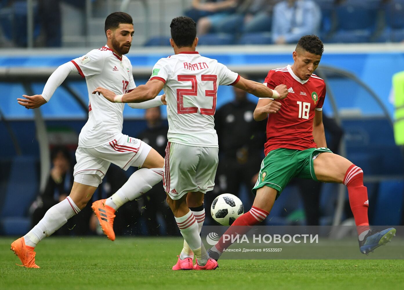 Футбол. ЧМ-2018. Матч Марокко - Иран