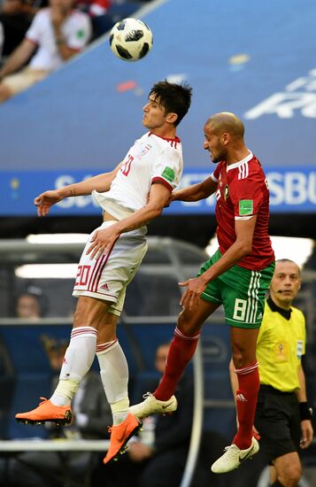 Футбол. ЧМ-2018. Матч Марокко - Иран