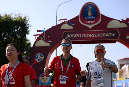 Футбол. ЧМ-2018. Матч Португалия - Испания 