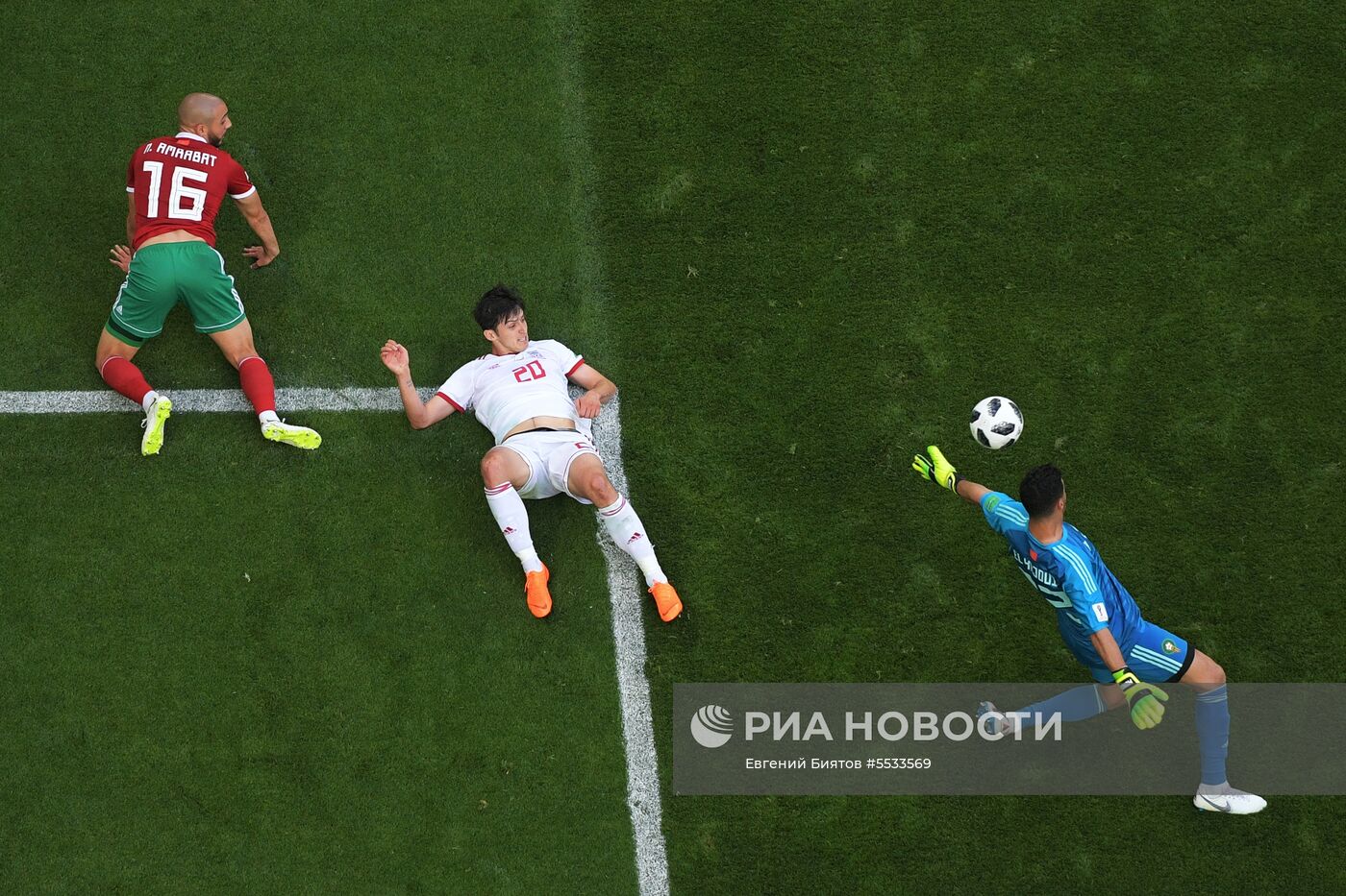 Футбол. ЧМ-2018. Матч Марокко - Иран