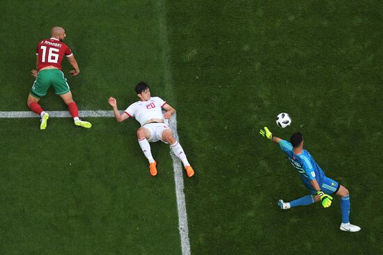 Футбол. ЧМ-2018. Матч Марокко - Иран