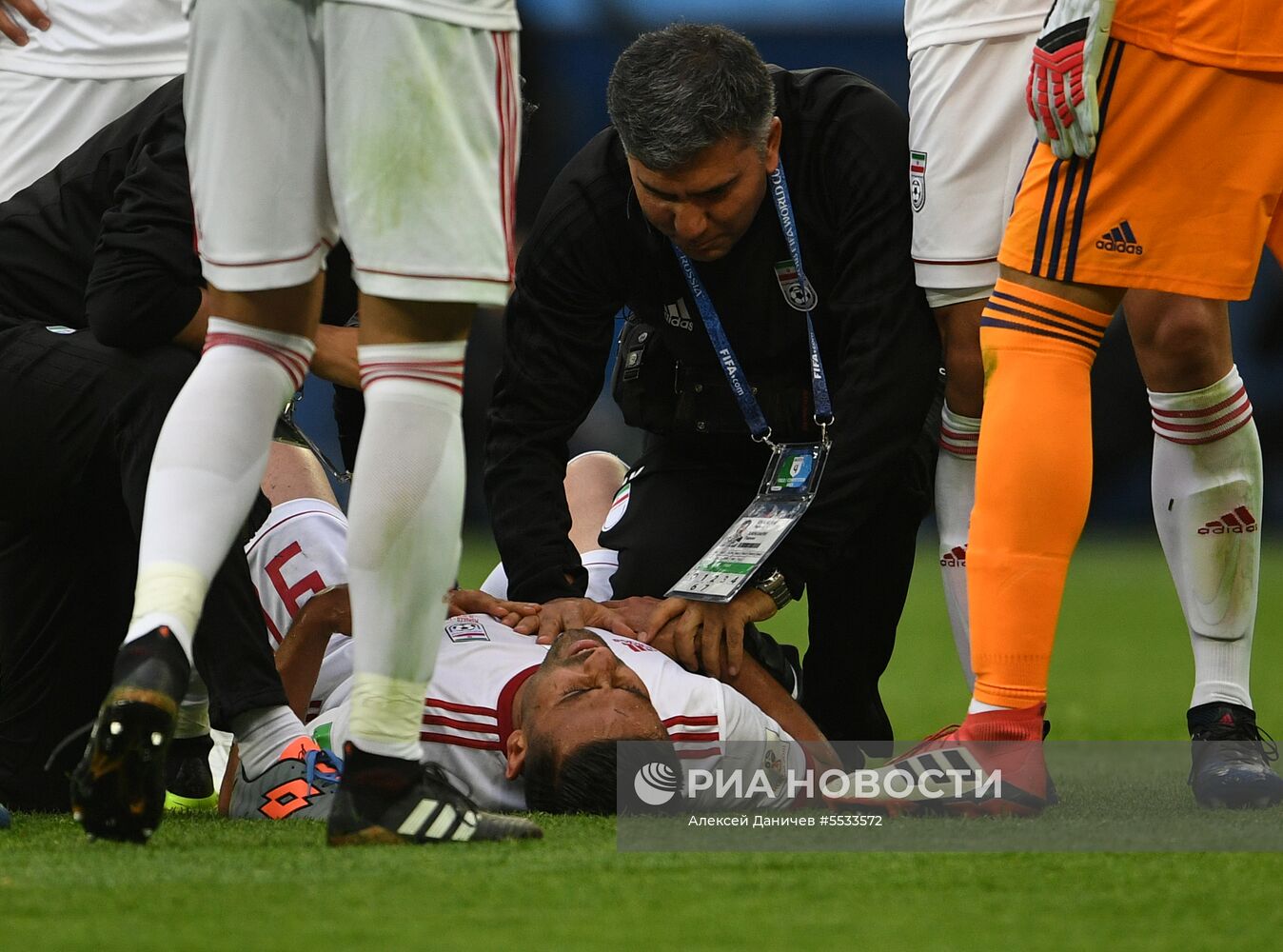 Футбол. ЧМ-2018. Матч Марокко - Иран