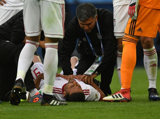 Футбол. ЧМ-2018. Матч Марокко - Иран