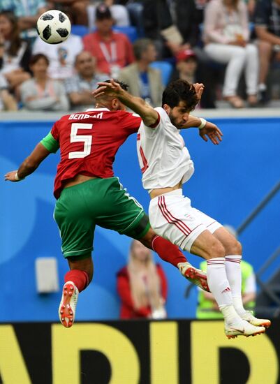 Футбол. ЧМ-2018. Матч Марокко - Иран