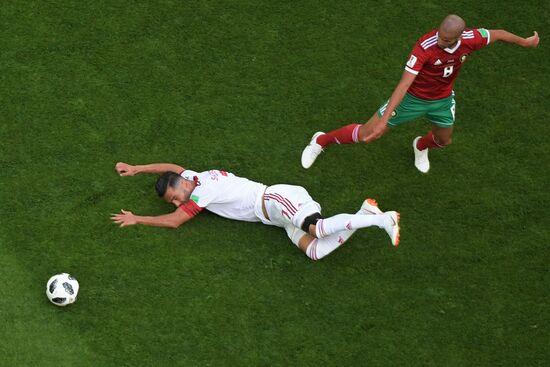 Футбол. ЧМ-2018. Матч Марокко - Иран