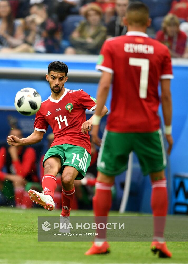 Футбол. ЧМ-2018. Матч Марокко - Иран