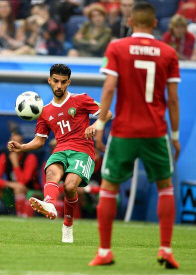 Футбол. ЧМ-2018. Матч Марокко - Иран