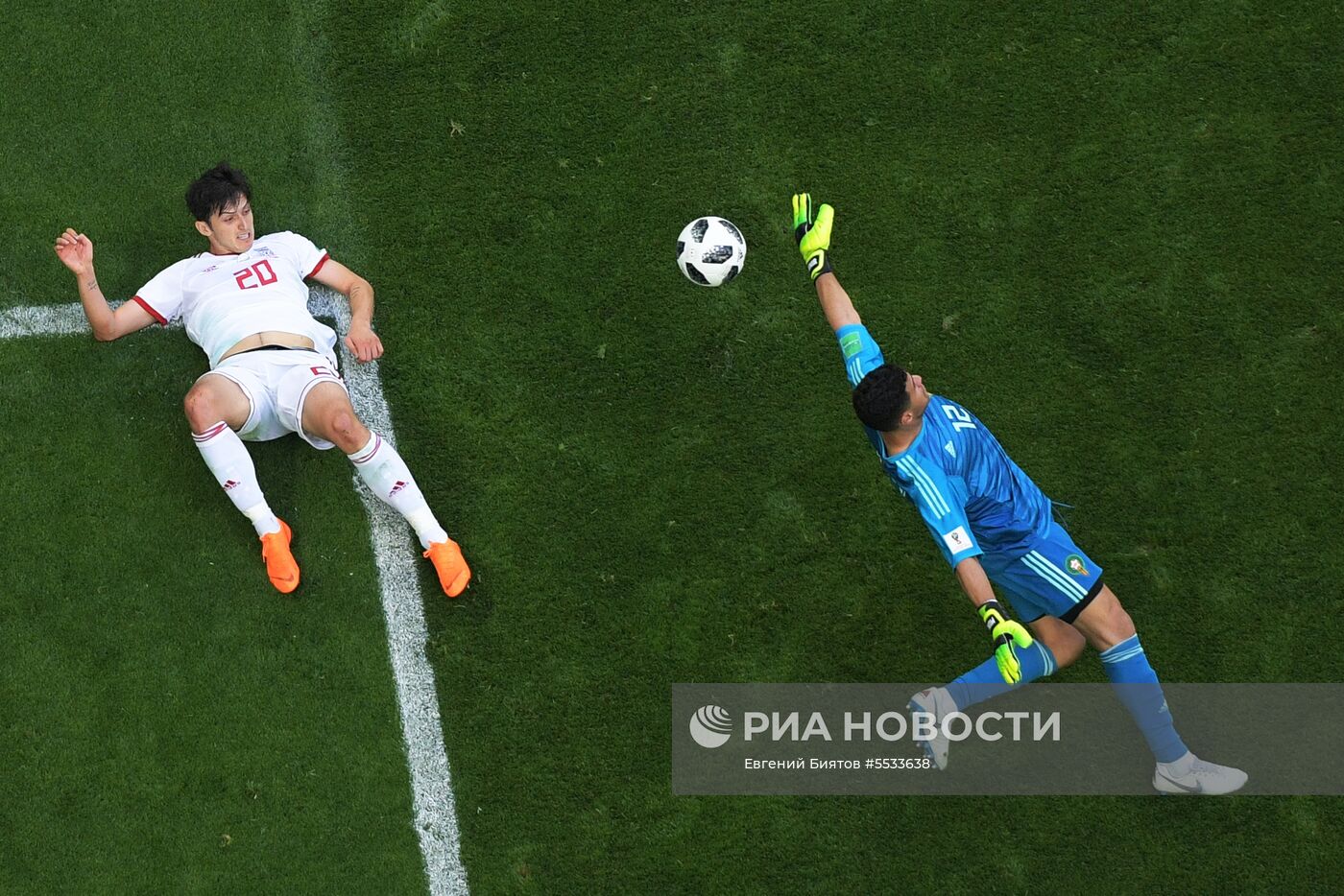 Футбол. ЧМ-2018. Матч Марокко - Иран