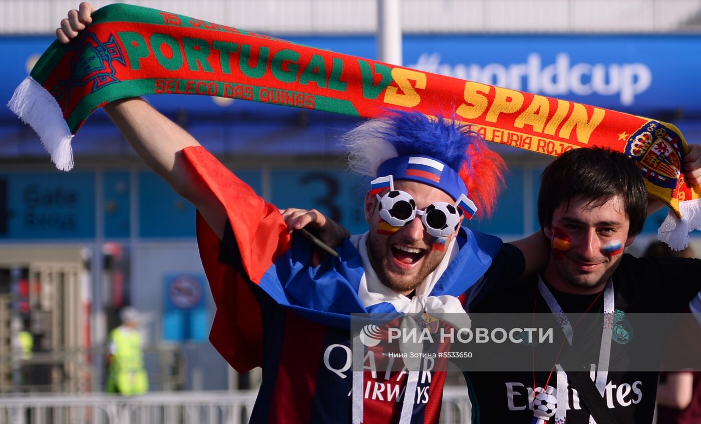 Футбол. ЧМ-2018. Матч Португалия - Испания