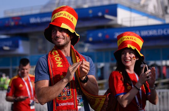 Футбол. ЧМ-2018. Матч Португалия - Испания 