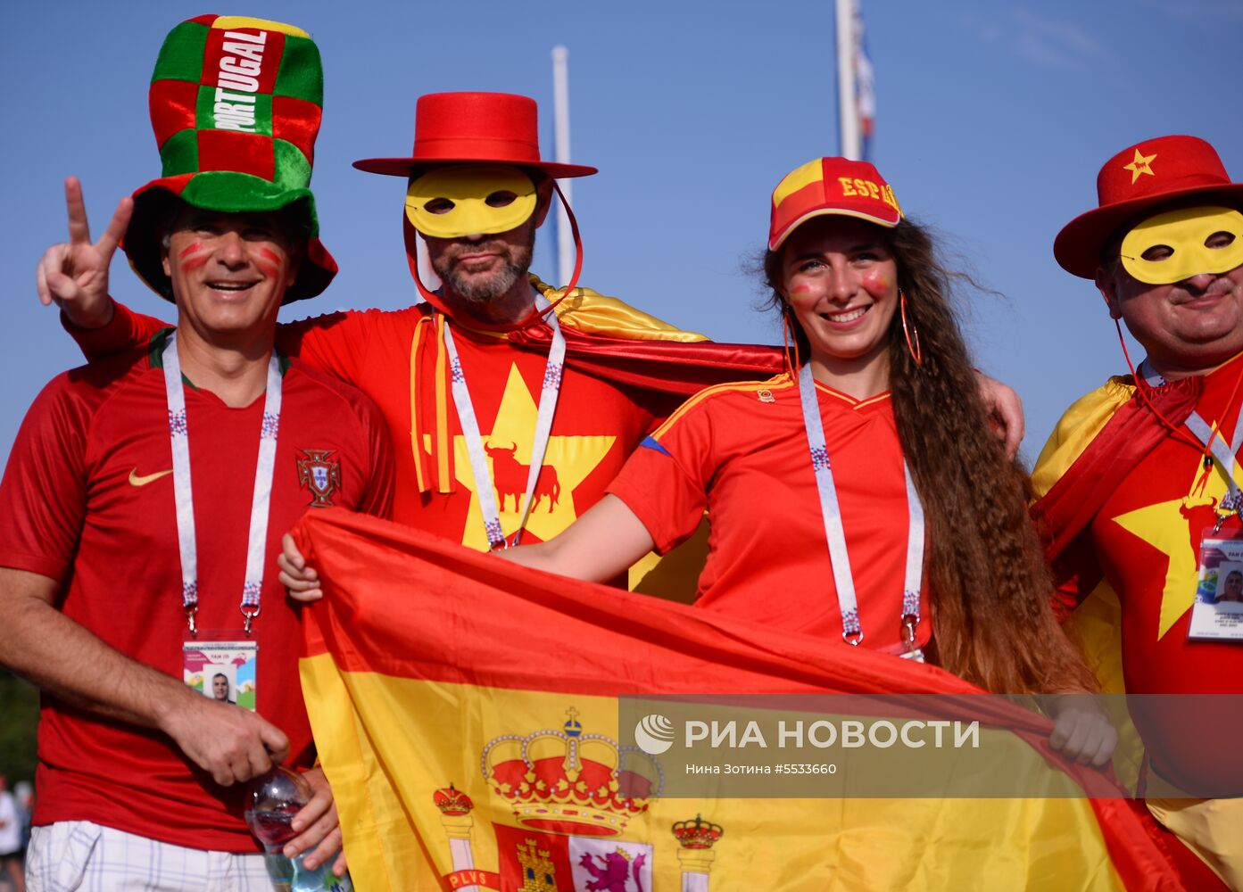 Футбол. ЧМ-2018. Матч Португалия - Испания