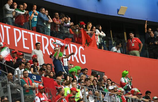 Футбол. ЧМ-2018. Матч Марокко - Иран