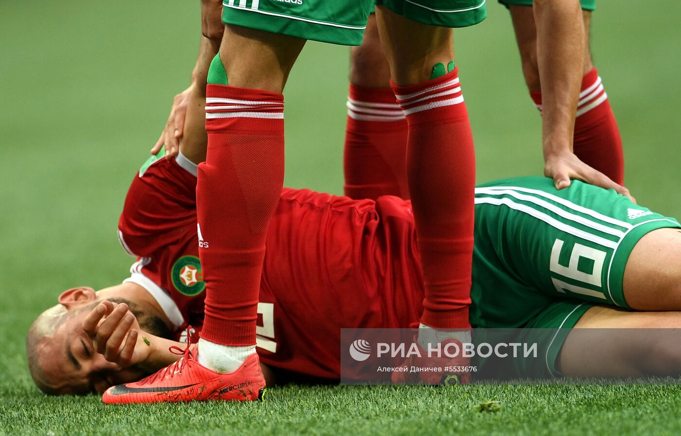 Футбол. ЧМ-2018. Матч Марокко - Иран