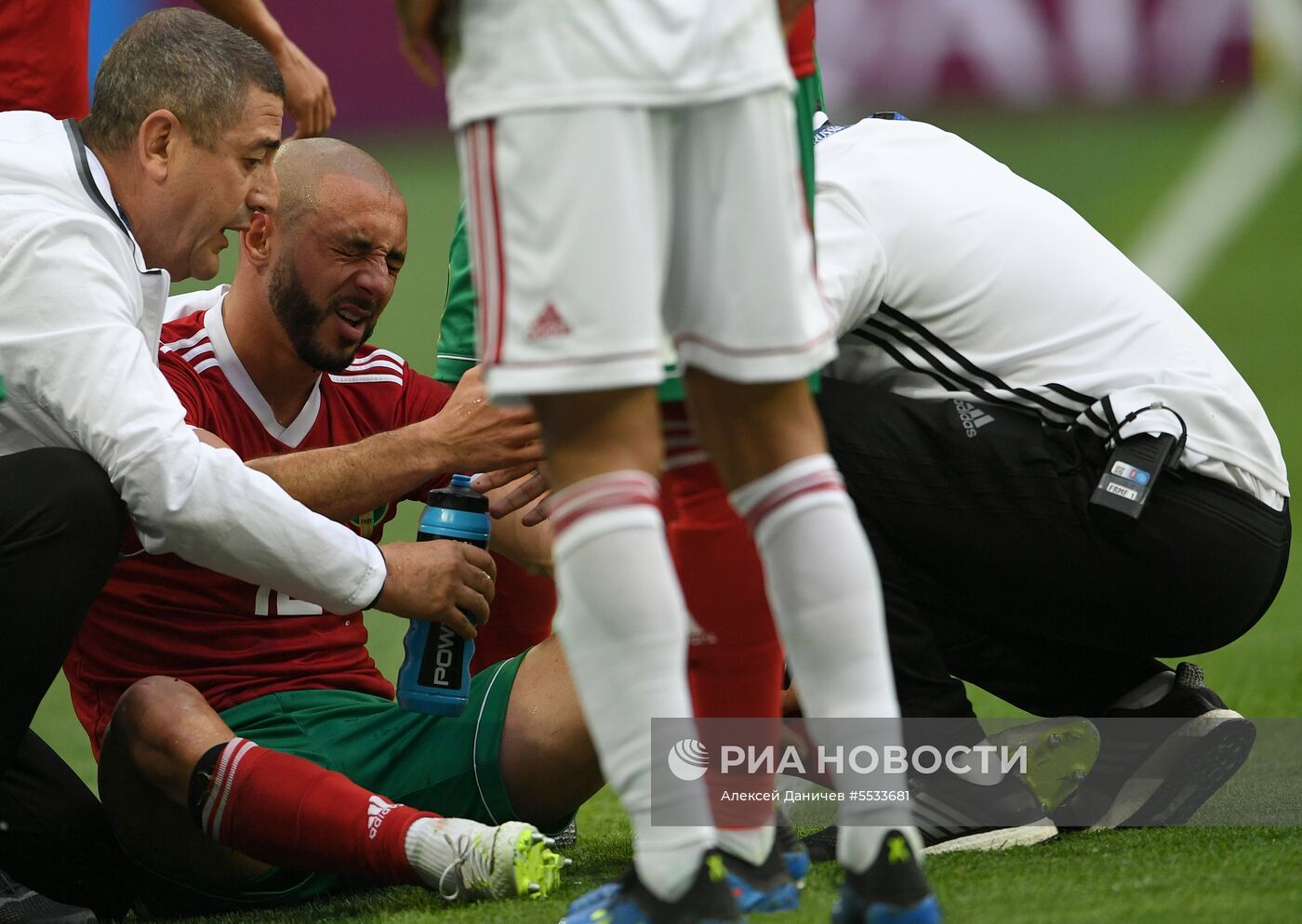 Футбол. ЧМ-2018. Матч Марокко - Иран