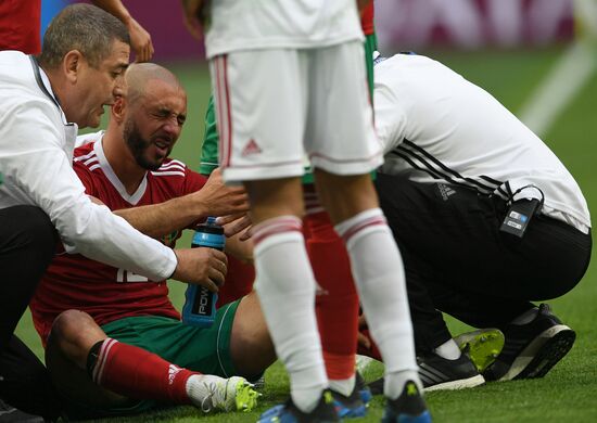 Футбол. ЧМ-2018. Матч Марокко - Иран