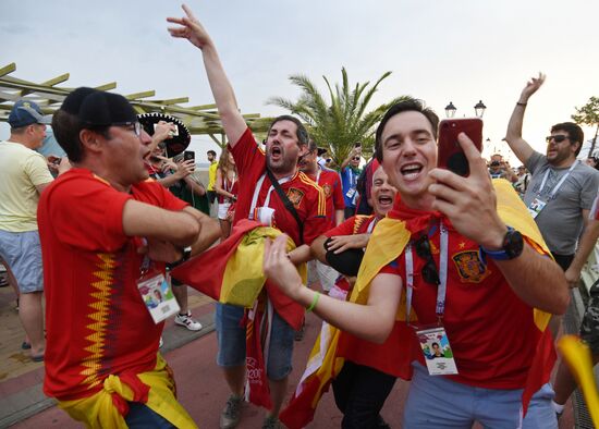 Футбол. ЧМ-2018. Матч Португалия - Испания