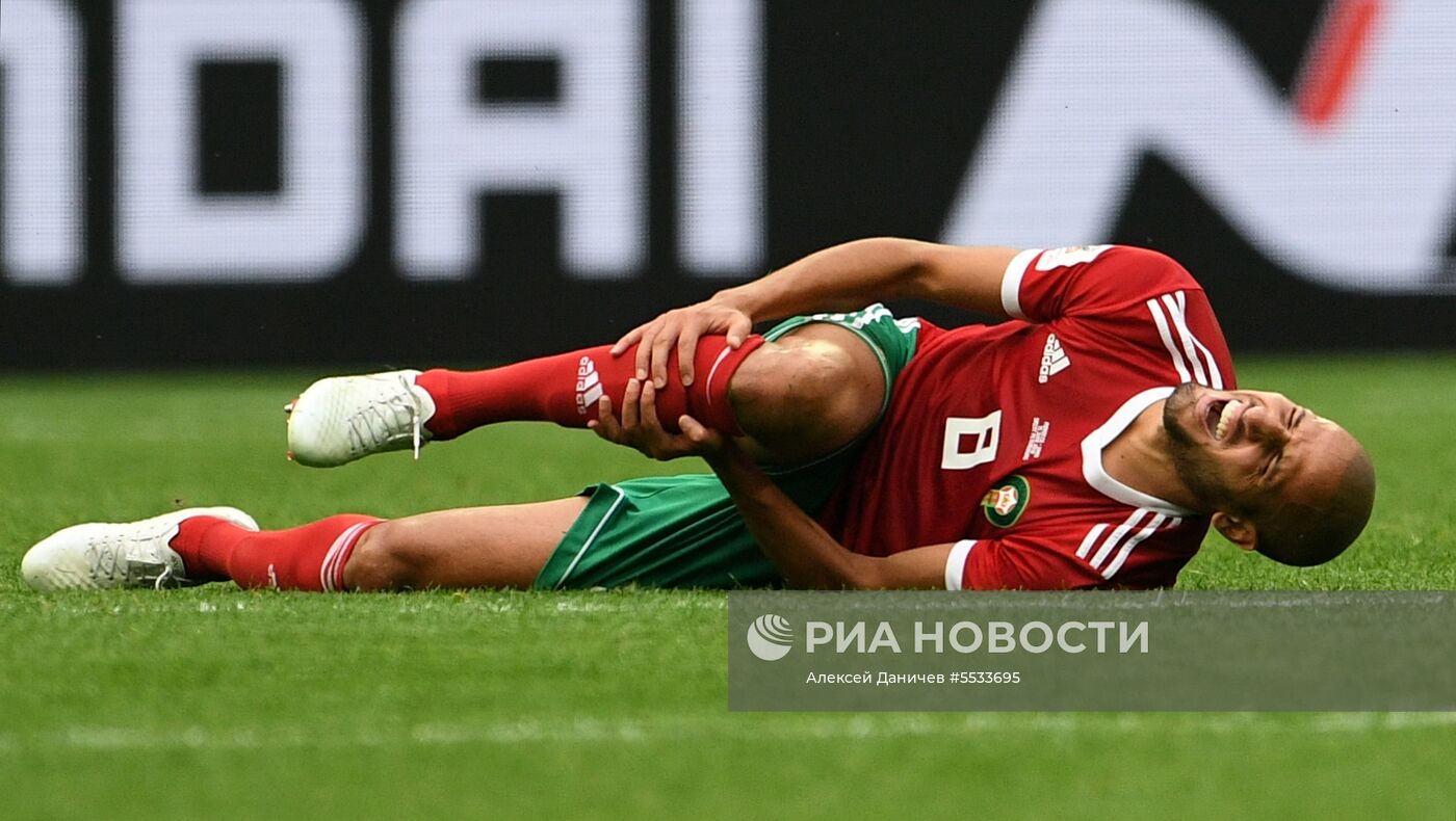 Футбол. ЧМ-2018. Матч Марокко - Иран