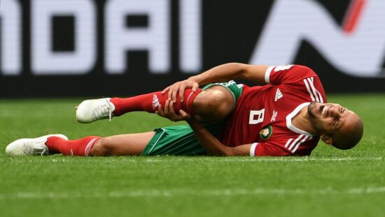 Футбол. ЧМ-2018. Матч Марокко - Иран