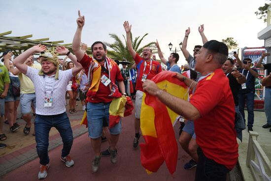 Футбол. ЧМ-2018. Матч Португалия - Испания