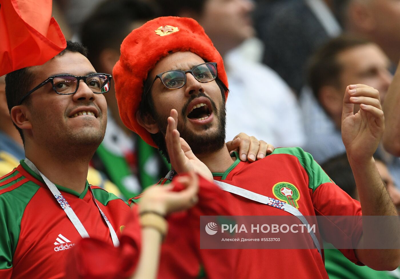 Футбол. ЧМ-2018. Матч Марокко - Иран