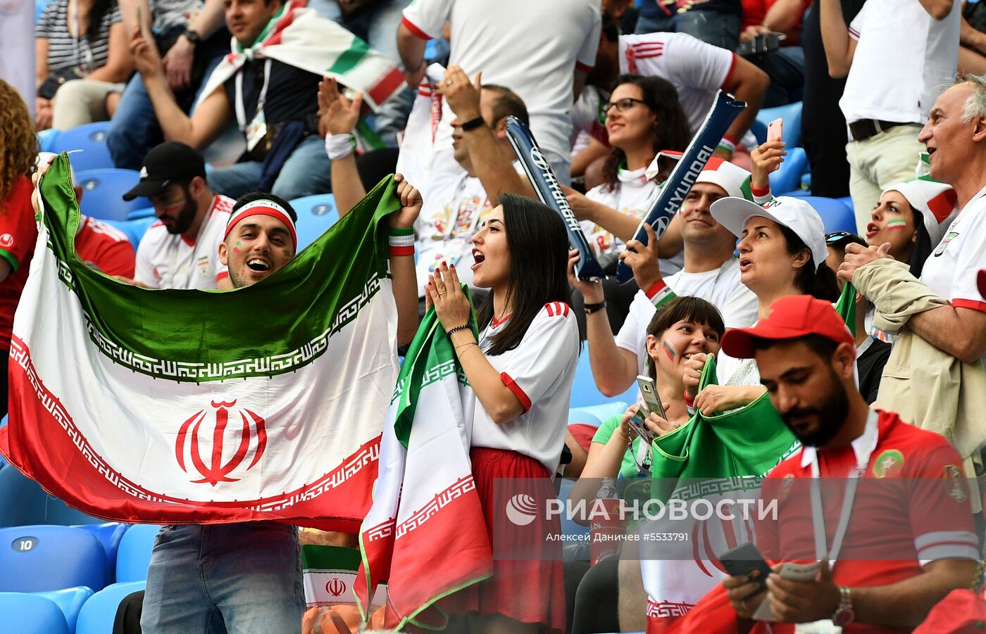 Футбол. ЧМ-2018. Матч Марокко - Иран
