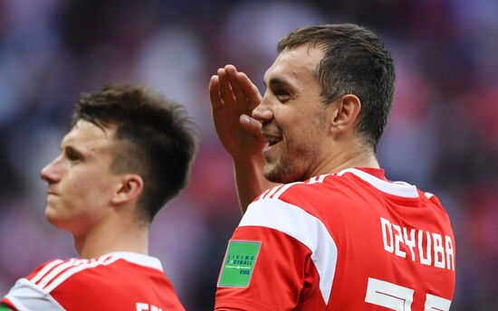 Футбол. ЧМ-2018. Матч Россия - Саудовская Аравия