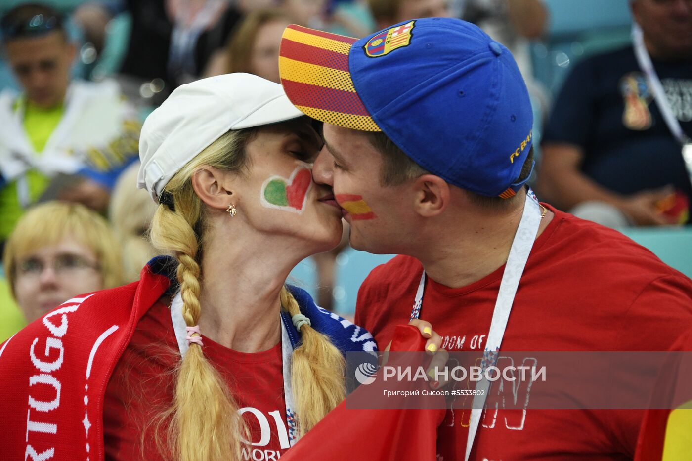 Футбол. ЧМ-2018. Матч Португалия - Испания