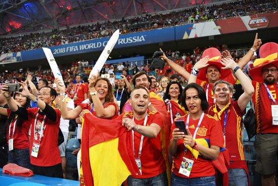 Футбол. ЧМ-2018. Матч Португалия - Испания