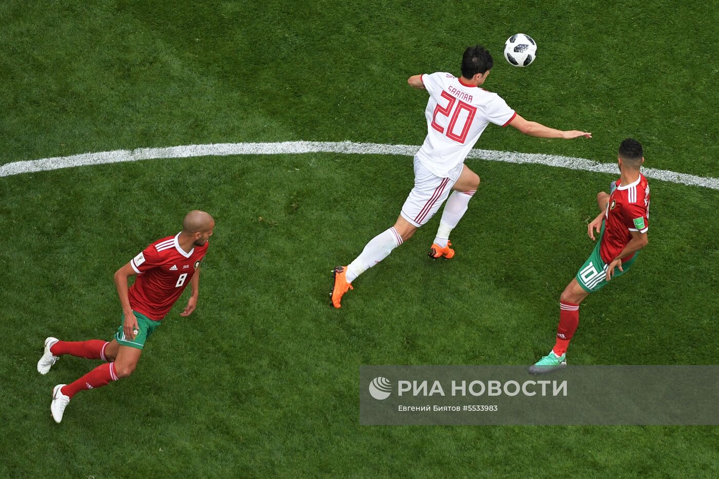 Футбол. ЧМ-2018. Матч Марокко - Иран