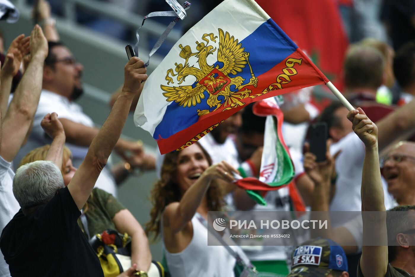 Футбол. ЧМ-2018. Матч Марокко - Иран