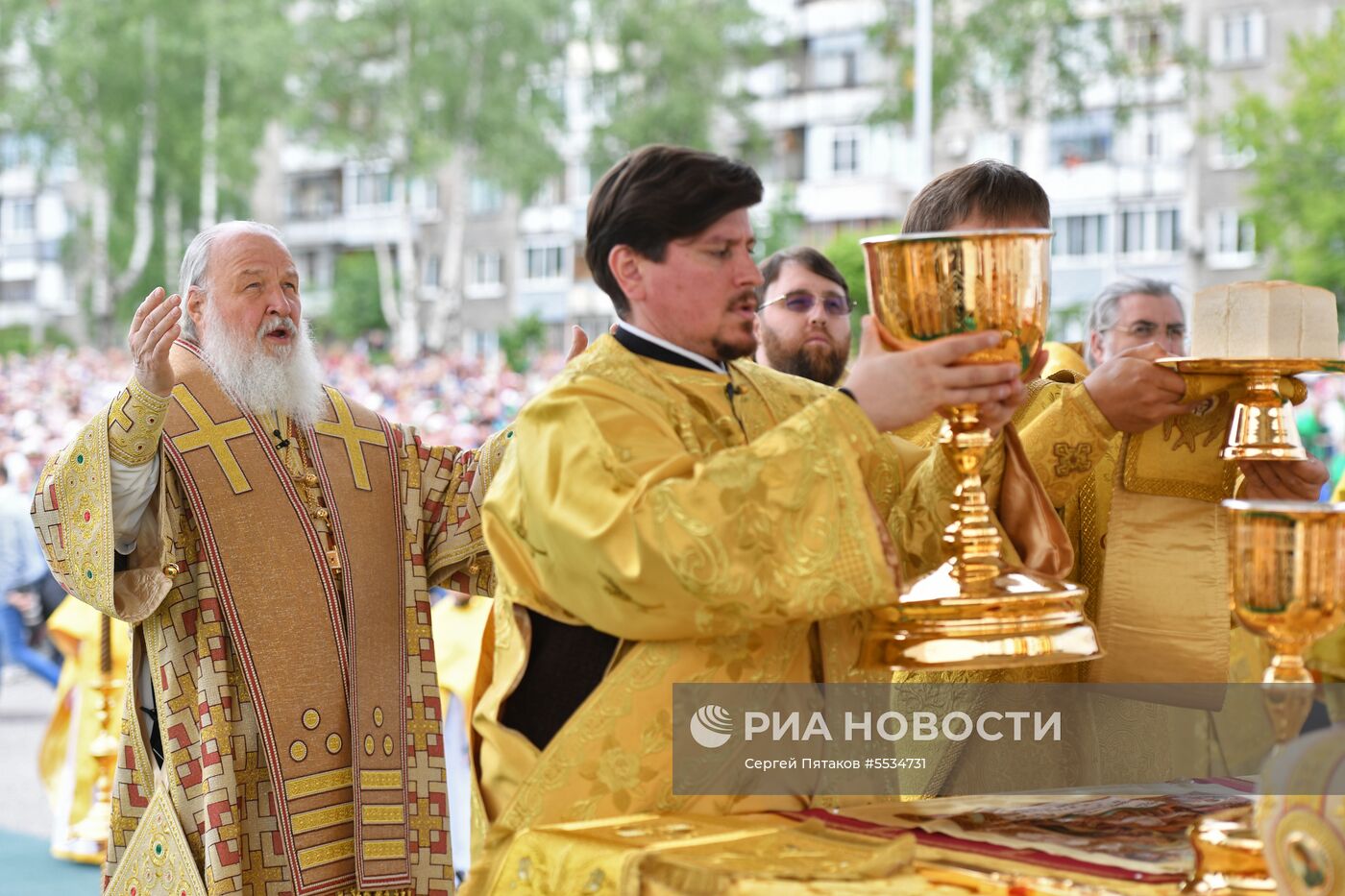 Визит патриарха Кирилла в Вологодскую область