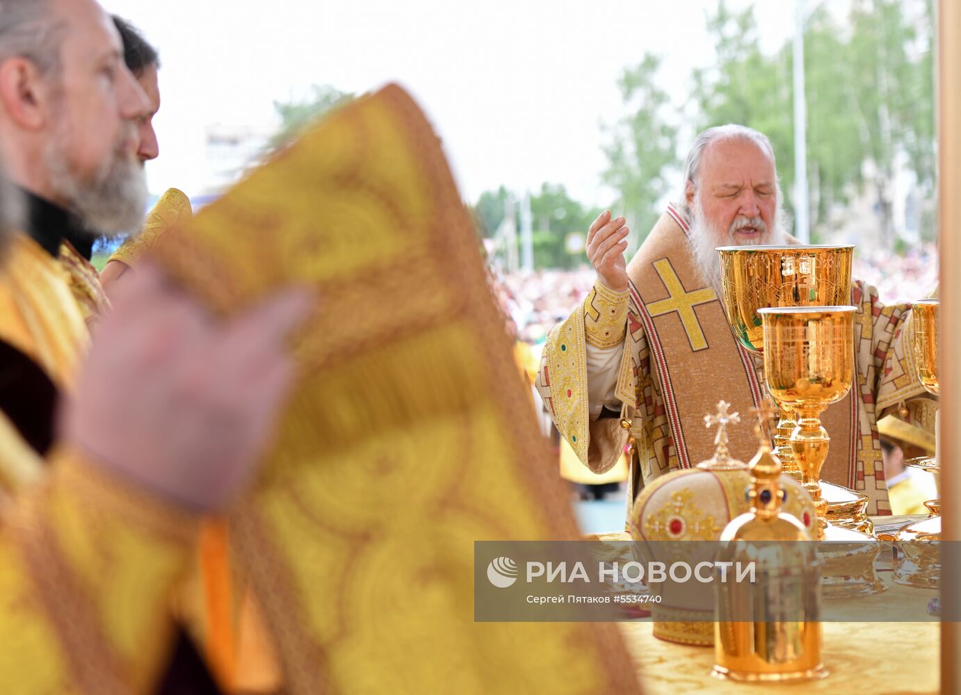 Визит патриарха Кирилла в Вологодскую область