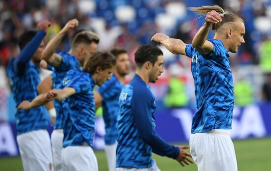 Футбол. ЧМ-2018. Матч Хорватия - Нигерия