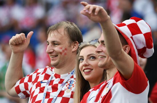 Футбол. ЧМ-2018. Матч Хорватия - Нигерия