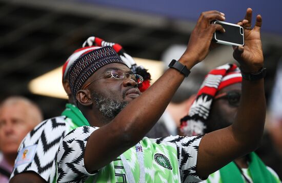 Футбол. ЧМ-2018. Матч Хорватия - Нигерия