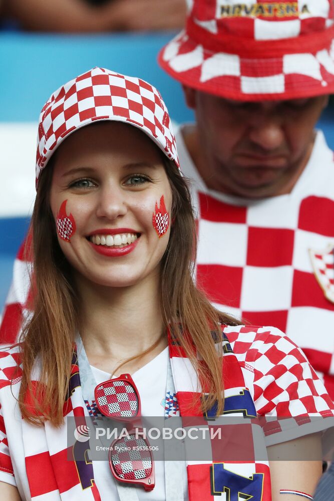 Футбол. ЧМ-2018. Матч Хорватия - Нигерия