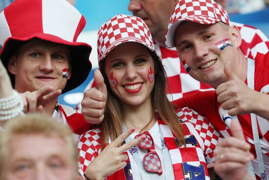 Футбол. ЧМ-2018. Матч Хорватия - Нигерия