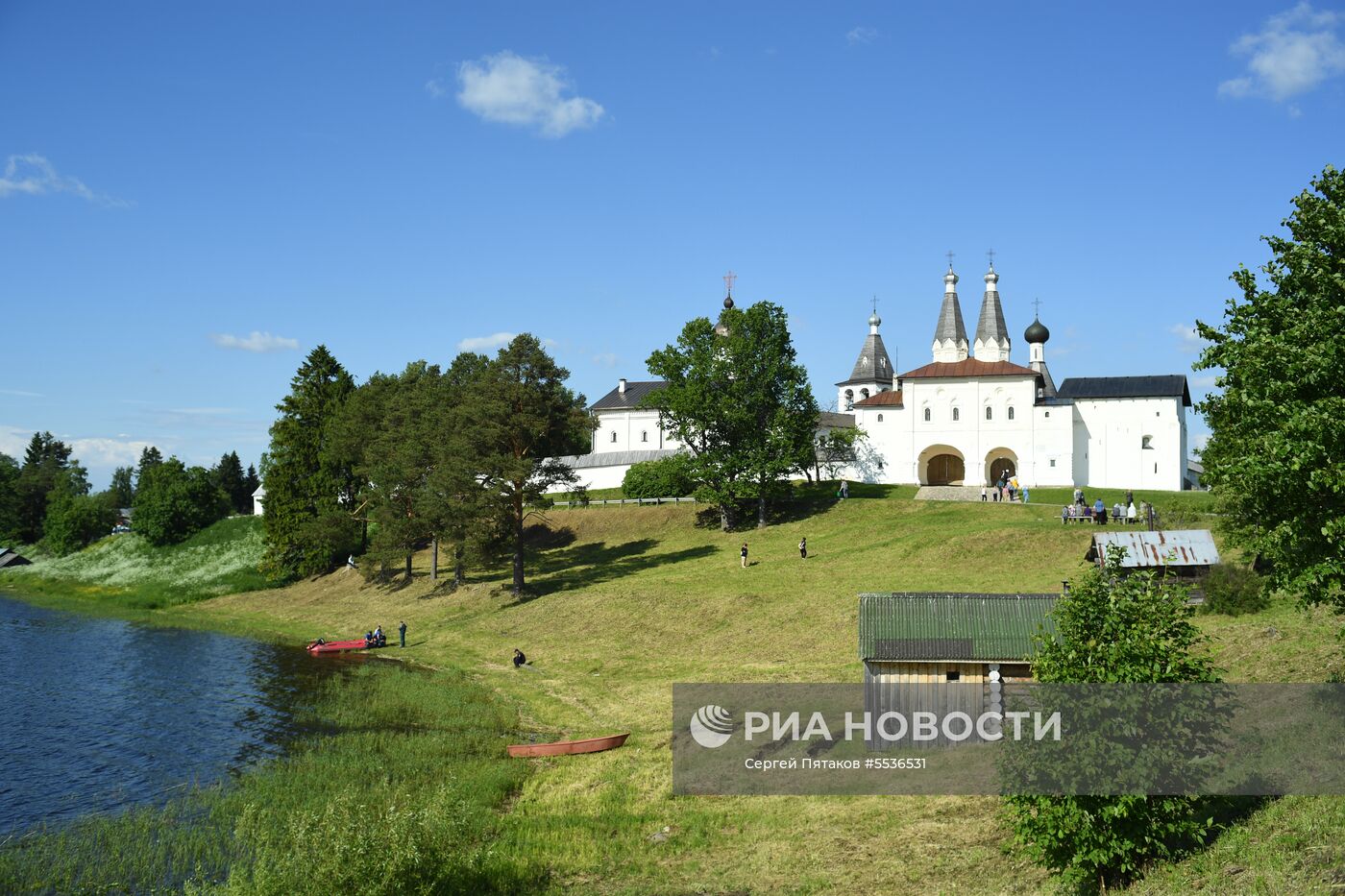 Ферапонтов Белозерский монастырь в Вологодской области